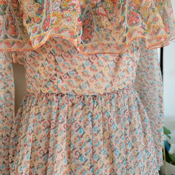 Vintage Victor Costa boho dress - Picture 6 of 14